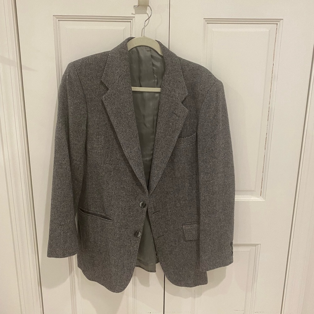 Barrington mens formal jacket - grey- size M to L